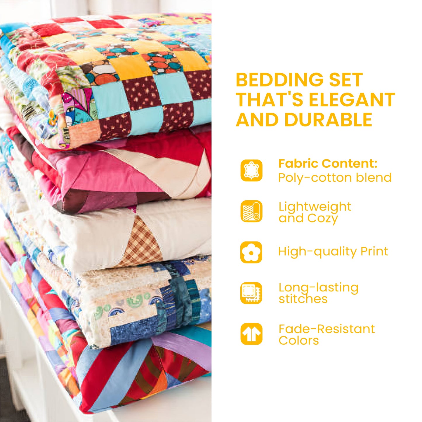 Guitar 3-Piece Quilted Bedding Set GFTOTL389