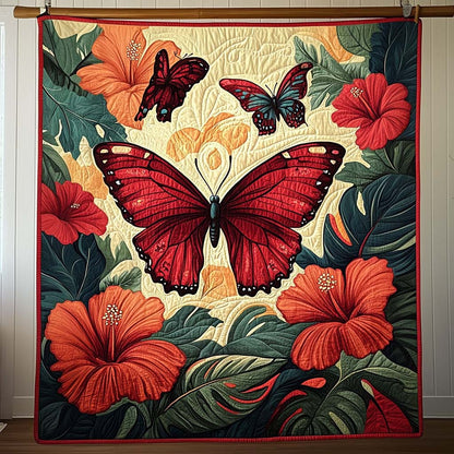 Butterfly Haven Quilted Blanket EQT0NT001