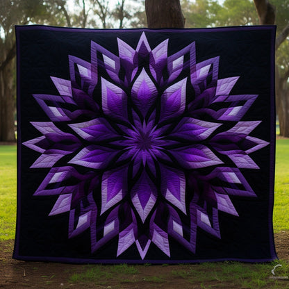 Native Flower Quilted Blanket ANDRSTLUP004