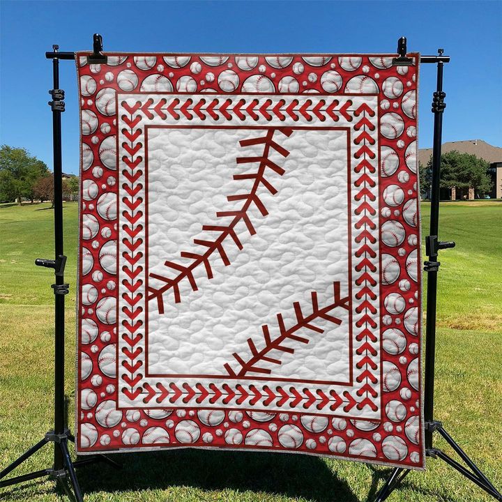 Baseball Lover Quilted Blanket ABDRSTLUP007