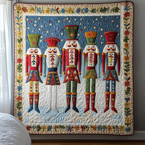 Christmas Nutcracker Quilted Blanket GFTOAB001