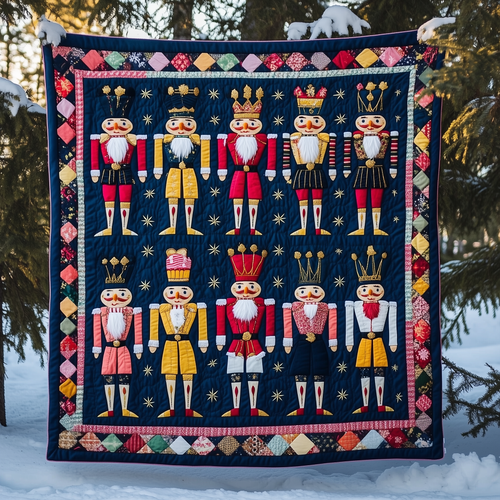 Christmas Nutcracker Quilted Blanket GFTOAB019