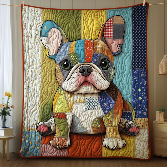 French Bulldog Quilted Blanket GFTOAB027