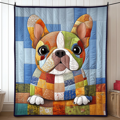 French Bulldog Quilted Blanket GFTOAB030