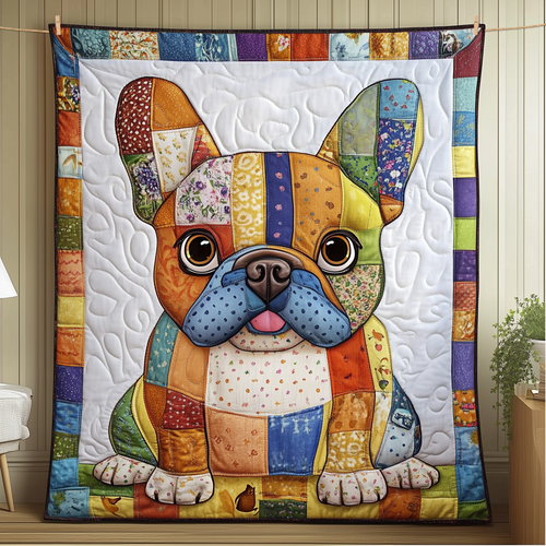 French Bulldog Quilted Blanket GFTOAB034