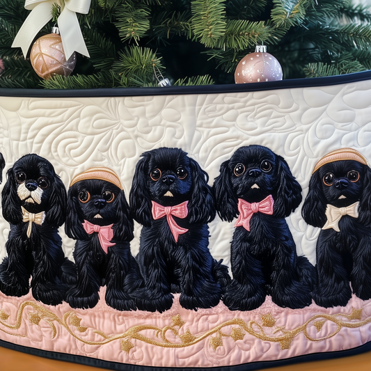 Cavalier King Charles Spaniel Quilted Tree Skirt GFTOAB1024