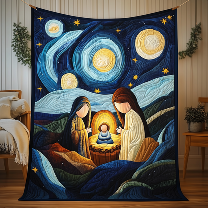 Nativity Quilted Blanket GFTOAB110