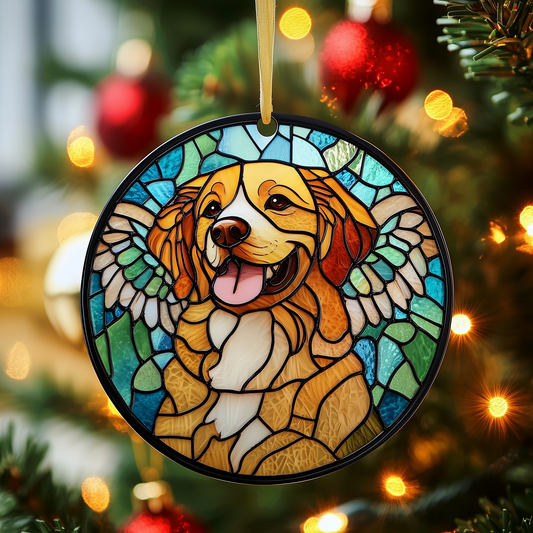 Golden Retriever Mica Ornament GFTOAB1125