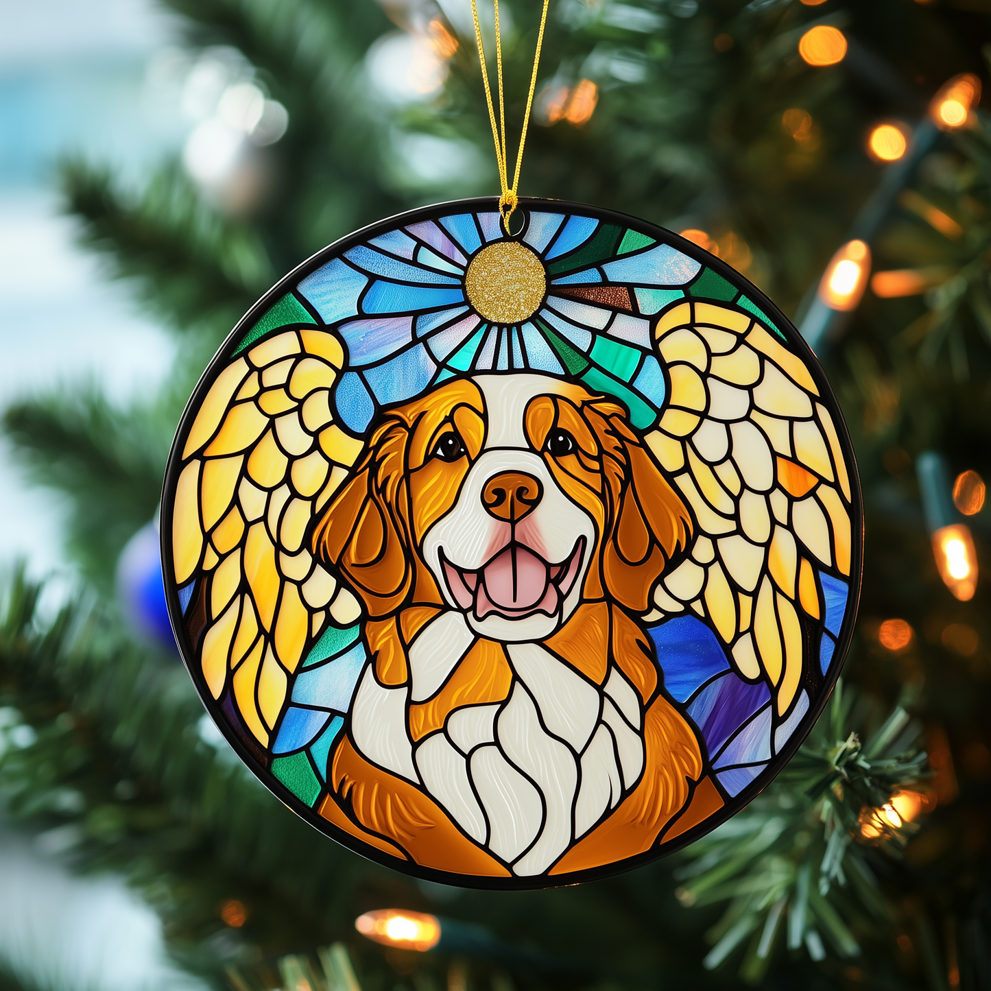 Golden Retriever Mica Ornament GFTOAB1127