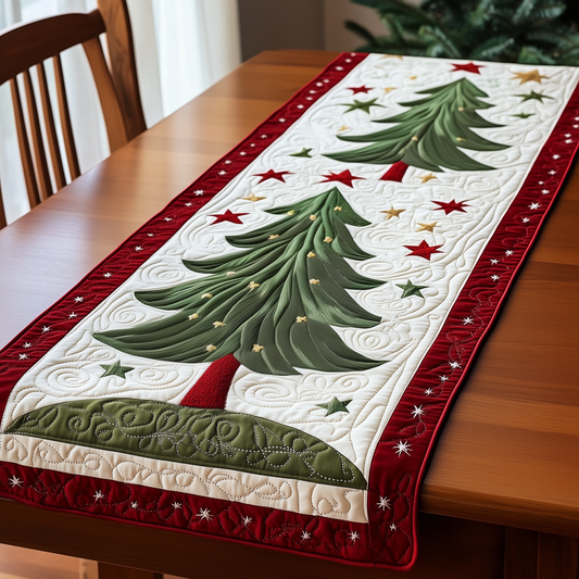 Christmas Tree Quilted Table Runner GFTOAB1233