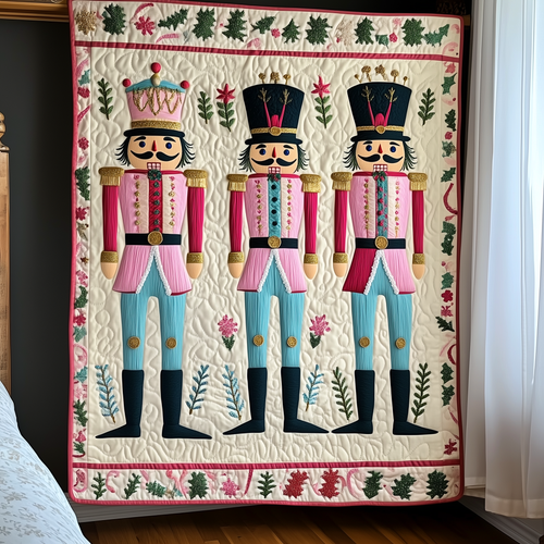 Christmas Nutcracker Quilted Blanket GFTOAB138