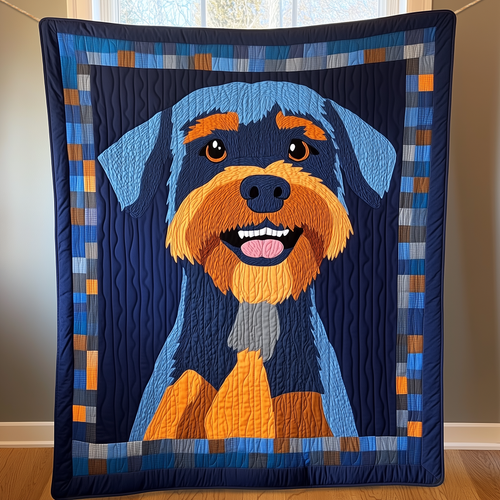 Schnauzer Quilted Blanket GFTOAB284