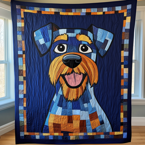 Schnauzer Quilted Blanket GFTOAB288