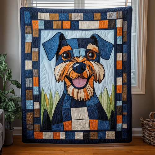 Schnauzer Quilted Blanket GFTOAB289