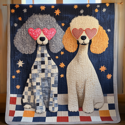 Poodle Quilted Blanket GFTOAB323