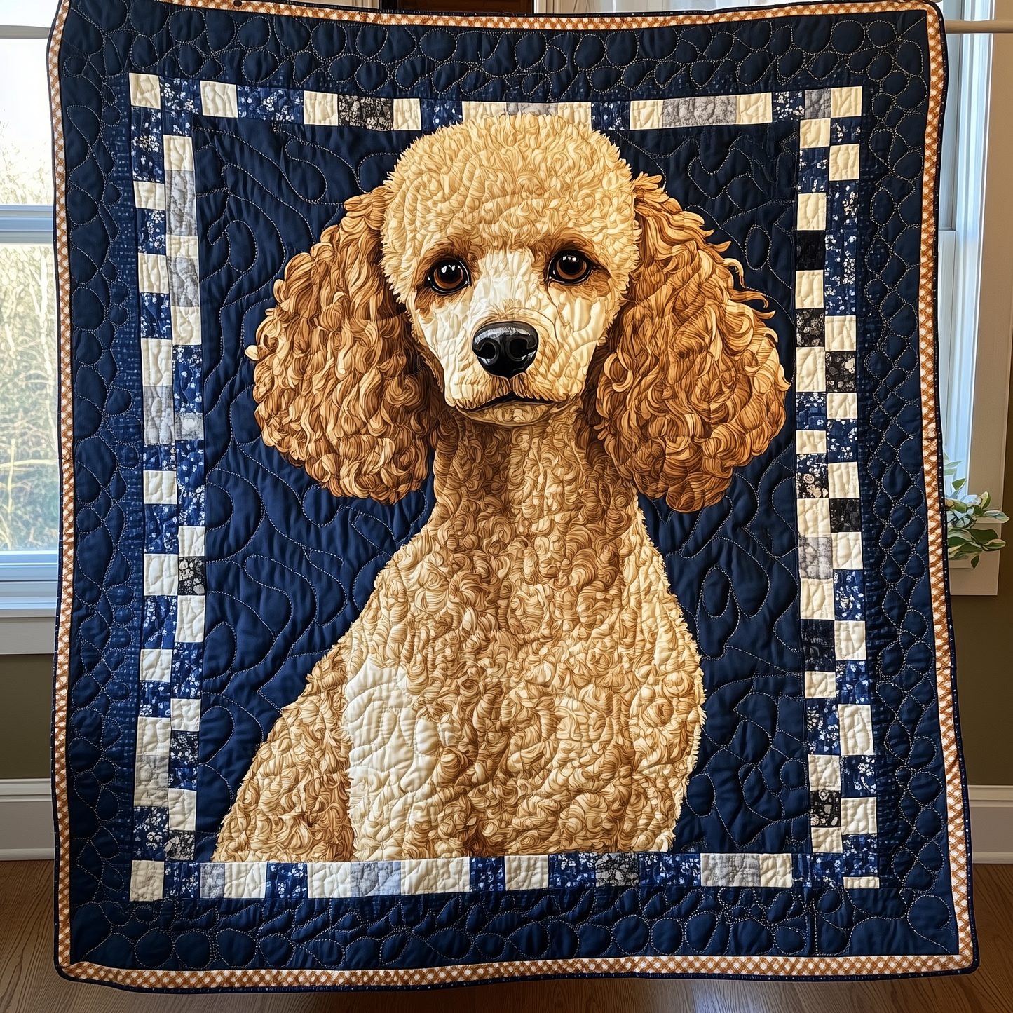 Poodle Quilted Blanket GFTOAB326