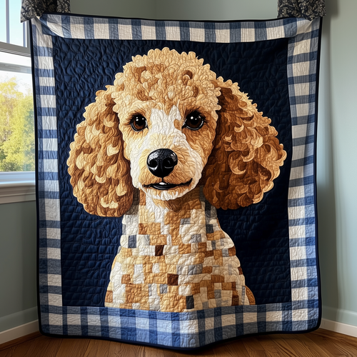 Poodle Quilted Blanket GFTOAB327