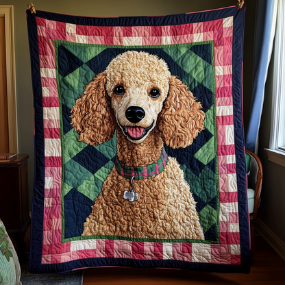 Poodle Quilted Blanket GFTOAB328