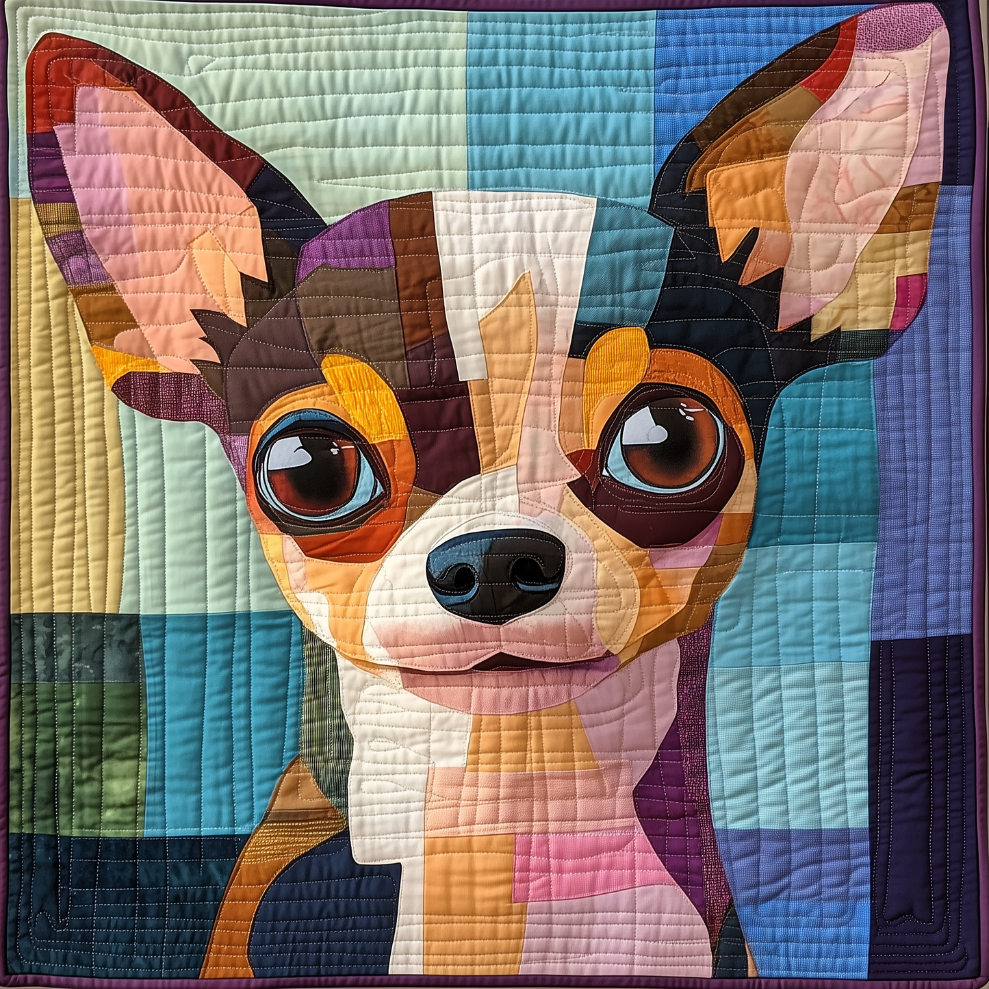 Chihuahua Quilted Blanket GFTOAB354