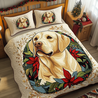 Labrador 3-Piece Quilted Bedding Set GFTOAB419