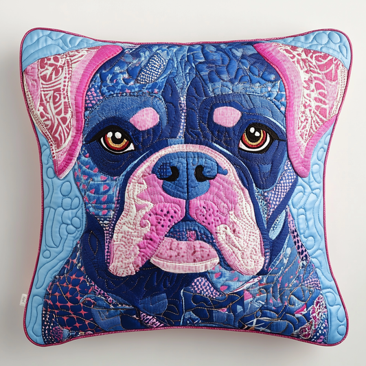 Boxer Dog Quilted Pillow Case GFTOAB522