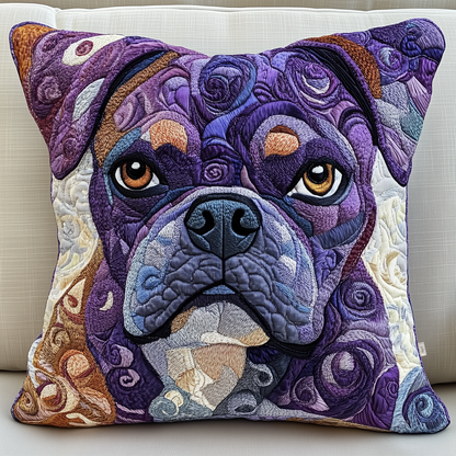 Boxer Dog Quilted Pillow Case GFTOAB523