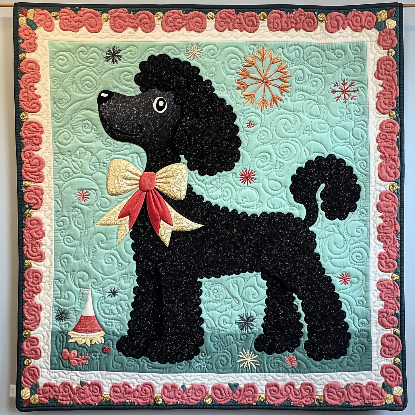 Poodle Quilted Blanket GFTOAB557