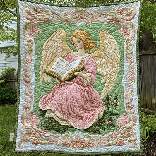 Christmas Angel Quilted Blanket GFTOAB606