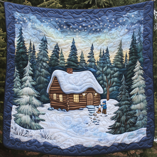 Cozy Cabin Quilted Blanket GFTOAB736