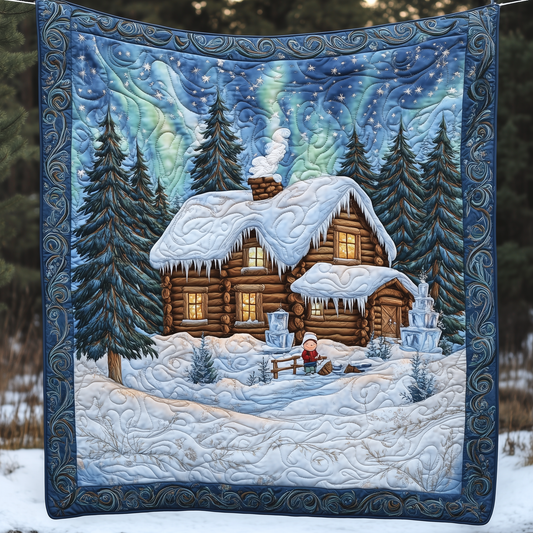 Cozy Cabin Quilted Blanket GFTOAB737