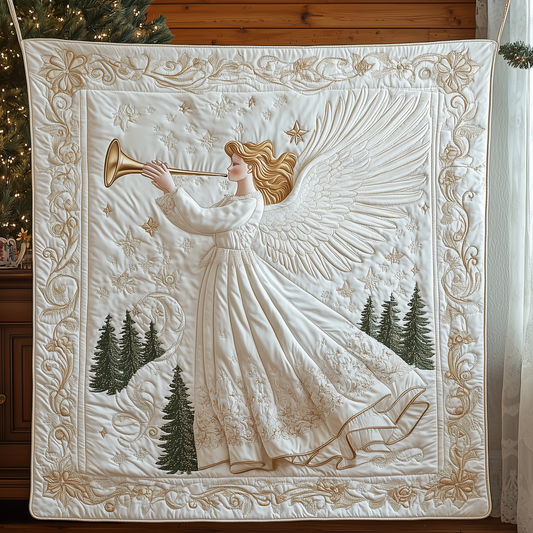 Christmas Angel Quilted Blanket GFTOAB875