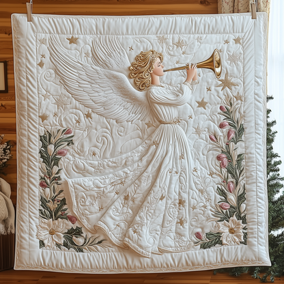 Christmas Angel Quilted Blanket GFTOAB877