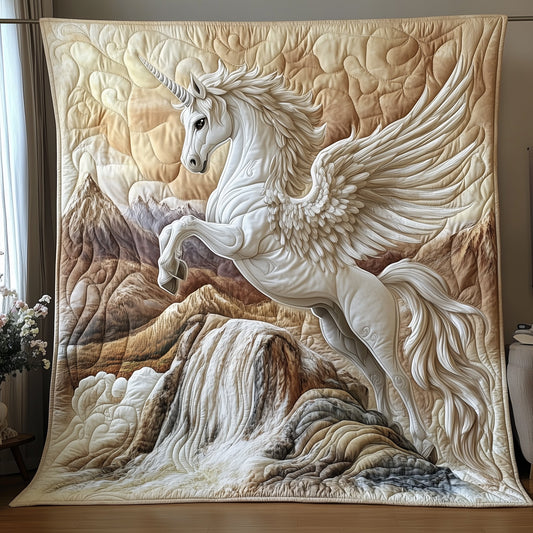 Elegant Pegasus Quilted Blanket GFTOHD029