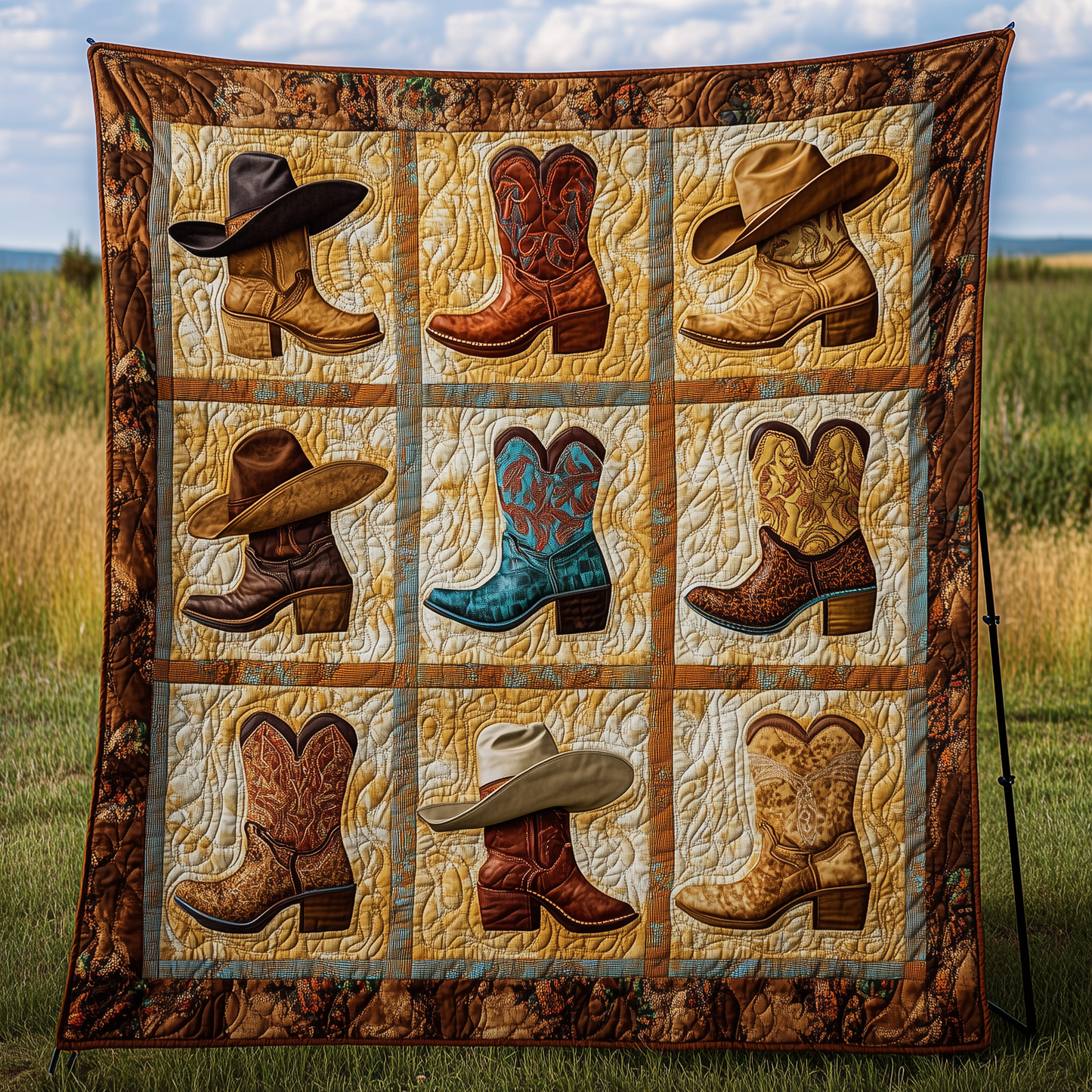 Western Essentials Quilted Blanket GFTOHD045