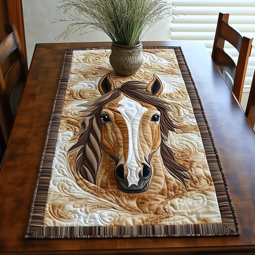 Horse Quilted Table Runner GFTOHD055