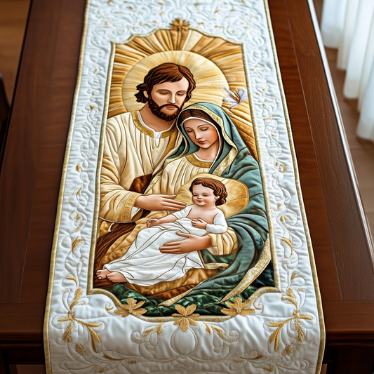 Nativity Blessing Quilted Table Runner GFTOHD244