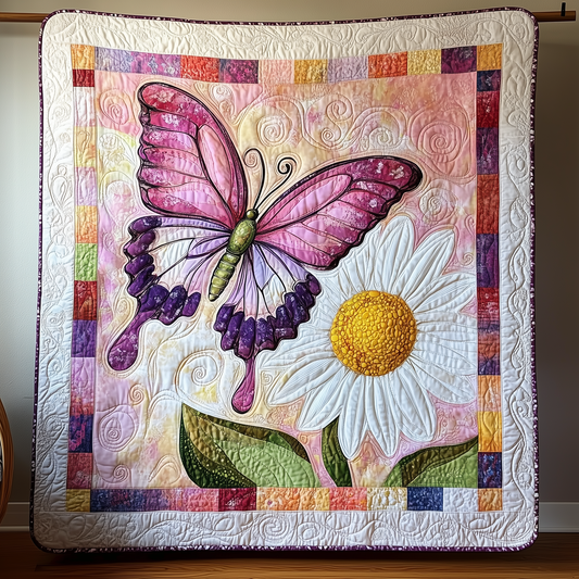 Dreamy Butterfly Quilted Blanket GFTOHD374