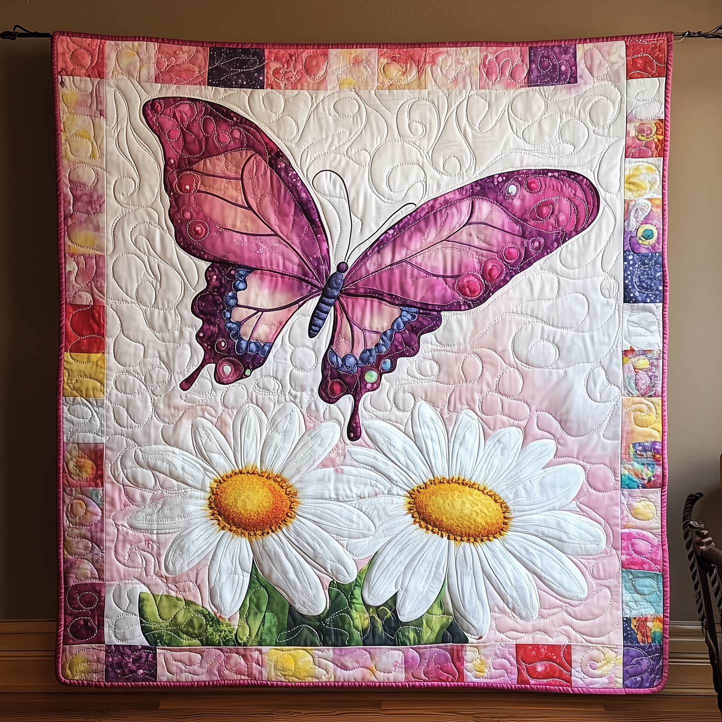 Dreamy Butterfly Quilted Blanket GFTOHD379