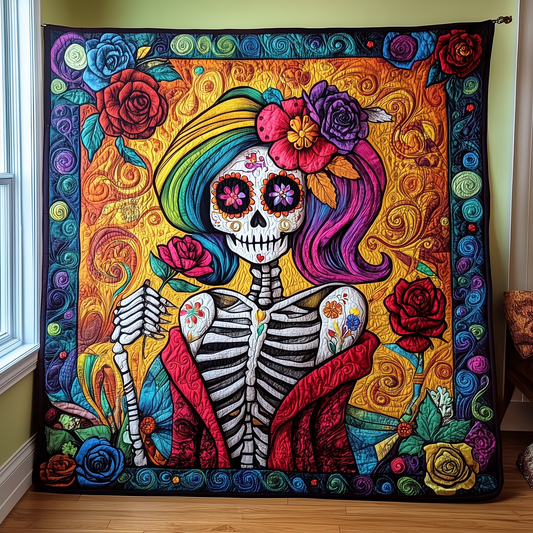 Queen of the Dead Quilted Blanket GFTOHD543