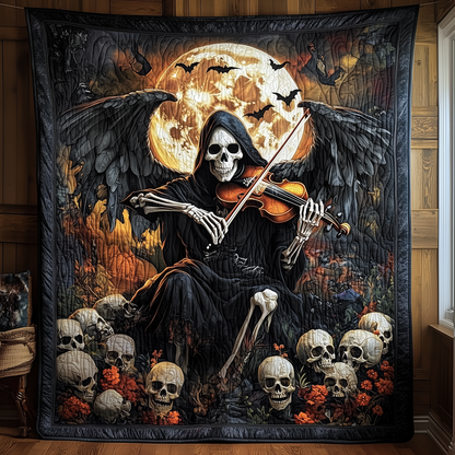 Death Eternal Symphony Quilted Blanket GFTOHD690