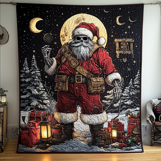 Santa of the Underworld Quilted Blanket GFTOHD834