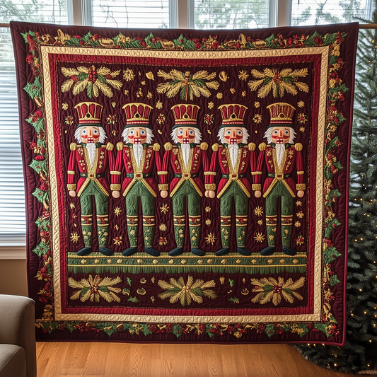 Joyful Nutcracker Quilted Blanket GFTONL1008