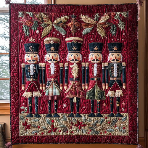 Joyful Nutcracker Quilted Blanket GFTONL1009