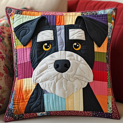 Schnauzer Quilted Pillow Case GFTONL1033