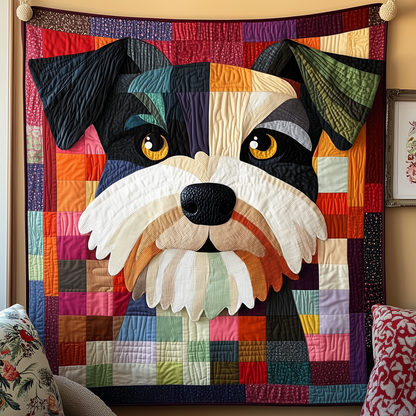 Schnauzer Quilted Blanket GFTONL1038