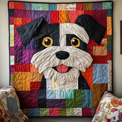 Schnauzer Quilted Blanket GFTONL1040