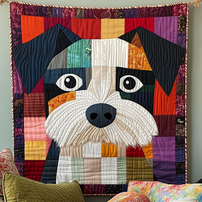 Schnauzer Quilted Blanket GFTONL1041