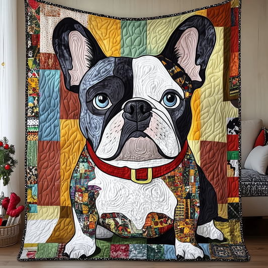 French Bulldog Quilted Blanket GFTONL1089