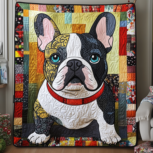 French Bulldog Quilted Blanket GFTONL1090