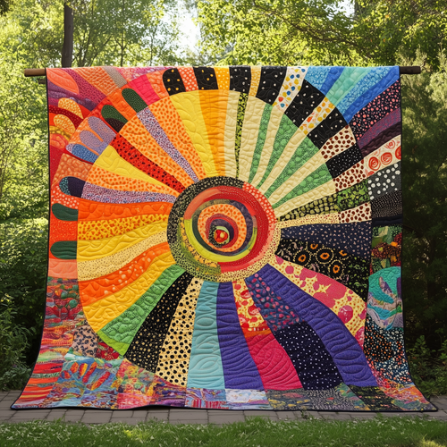 Joyful Radiance Sunshine Quilted Blanket GFTONL121